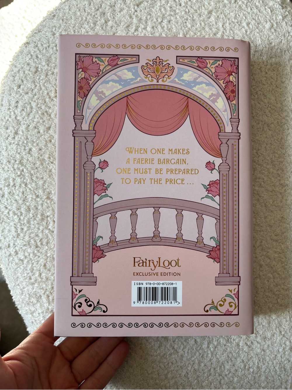 FairyLoot The Rose Bargain by Sasha Peyton Smith | Special Edition Hardcover - Picture 8 of 8